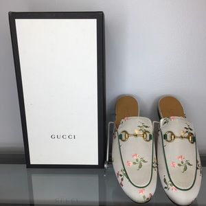 NWOT Gucci Duchesse Florence Mules